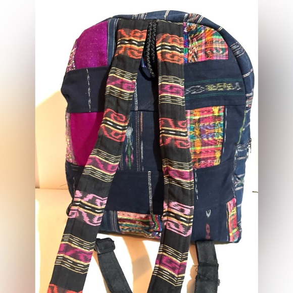 Colorful Patchwork Backpack - Picture 5 of 5